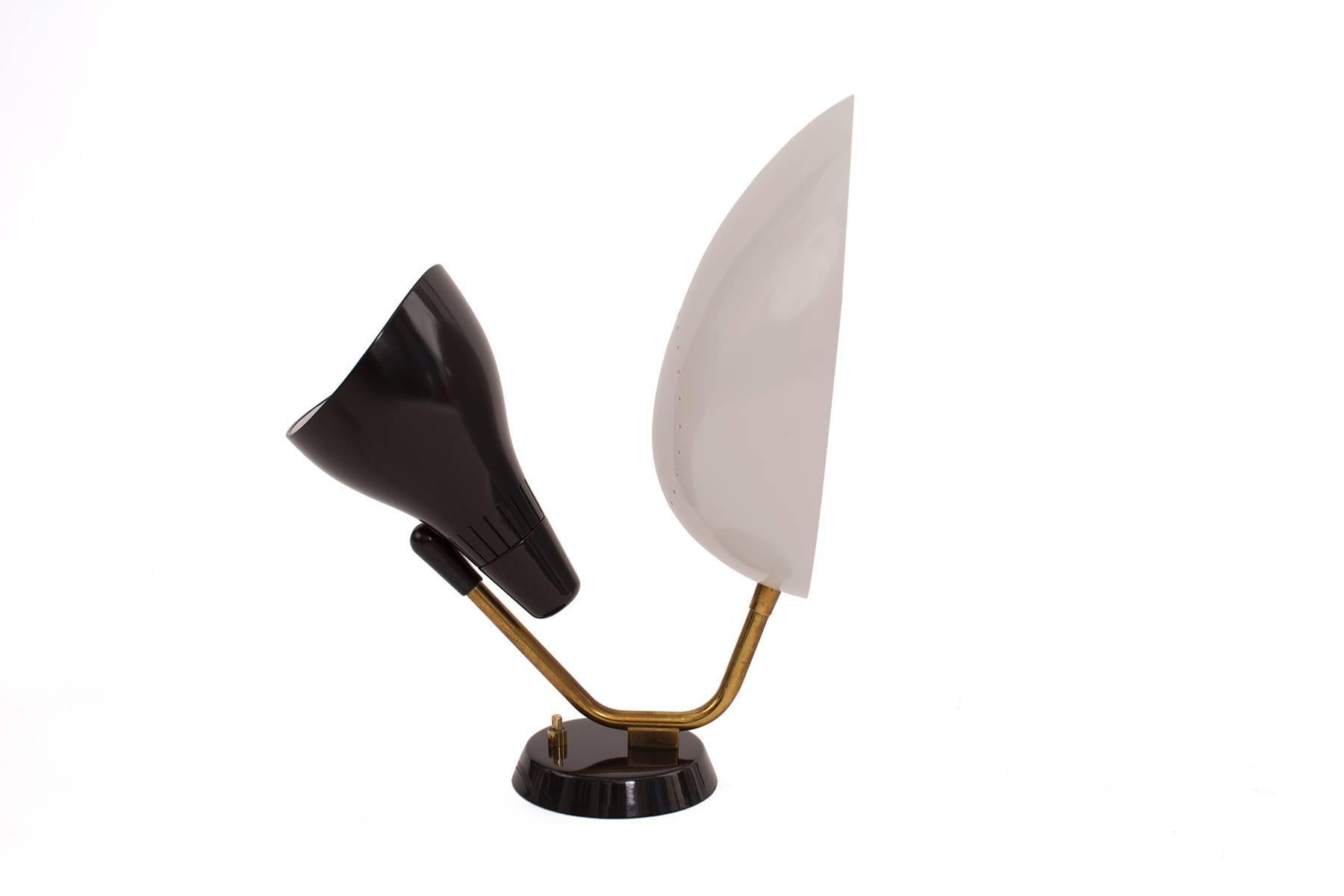 Gerald Thurston Lightolier Adjustable Wall Sconce In Excellent Condition In Phoenix, AZ