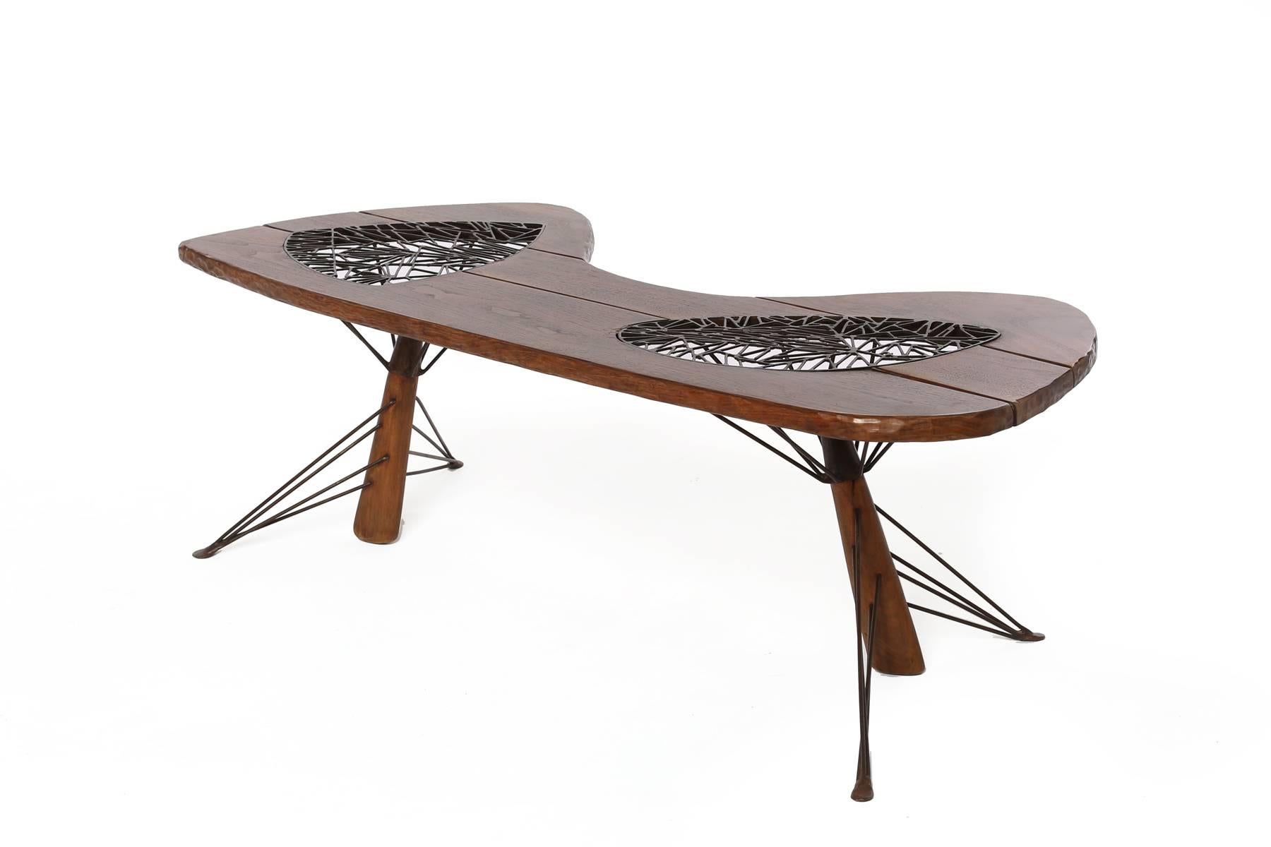 Mid-Century Modern One off Cocktail Table by Allen Ditson