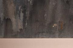 Peinture à l'huile de Steven Sles, richement superposée et vibrante