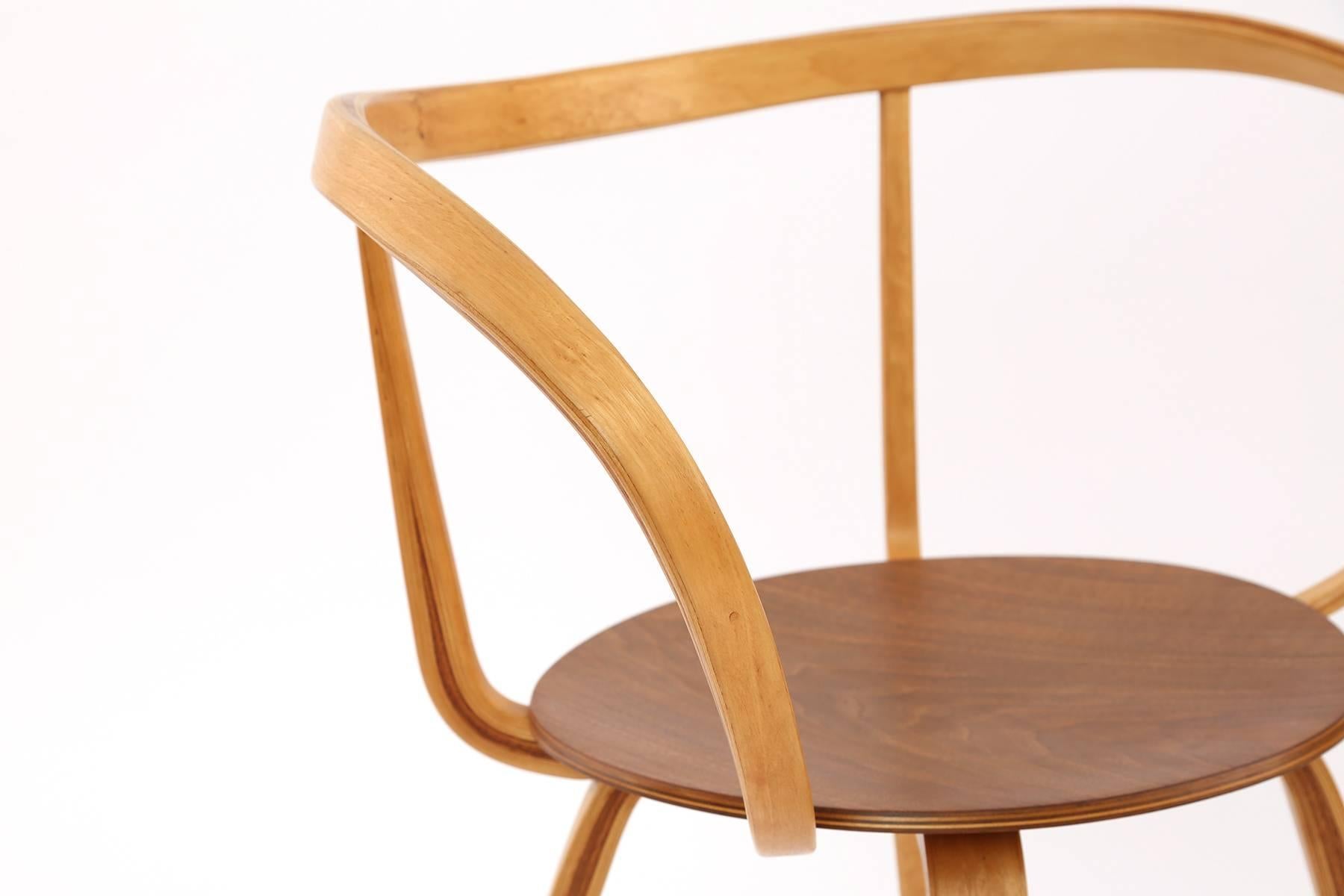 Mid-Century Modern Seldom Seen George Nelson Pretzel Chair