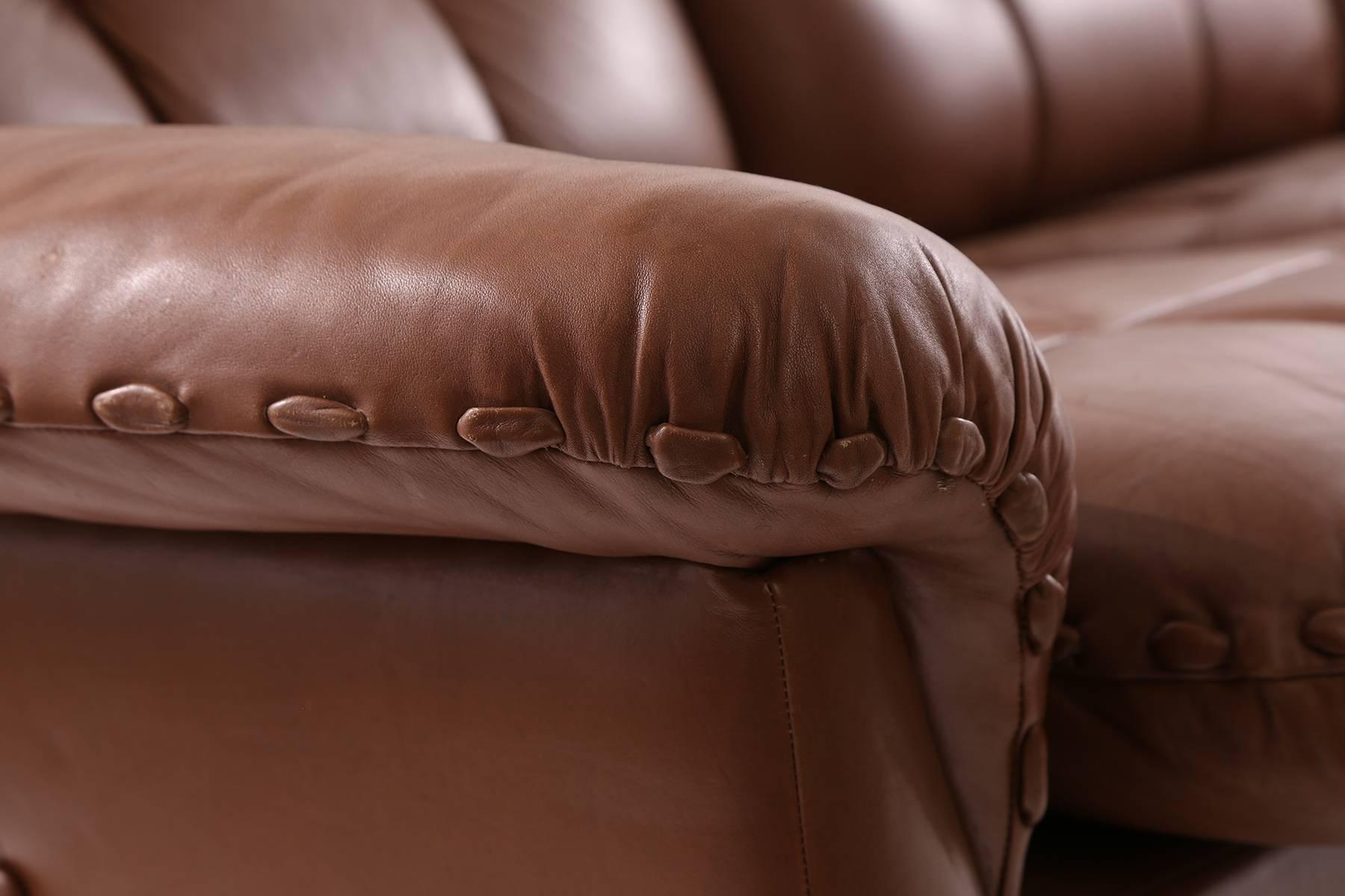 stitched sofa