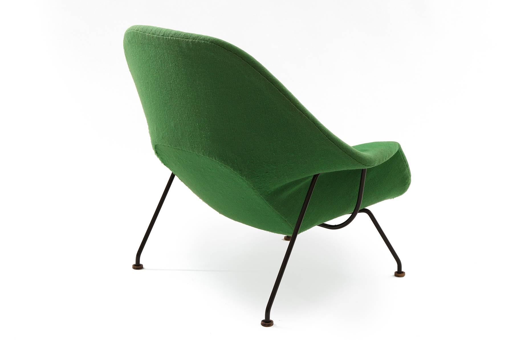 Early Production Eero Saarinen Knoll Womb Chair Ottoman 2