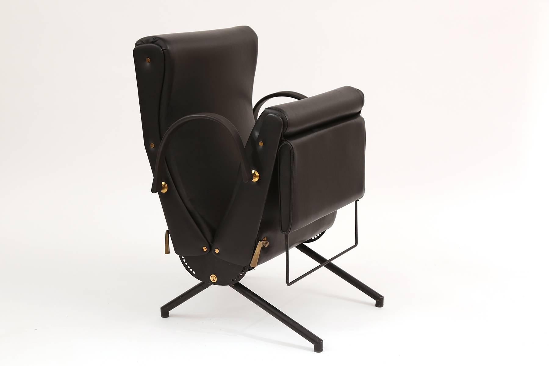 Mid-Century Modern Osvaldo Borsani for Tecno P40 Convertible Lounge Chair