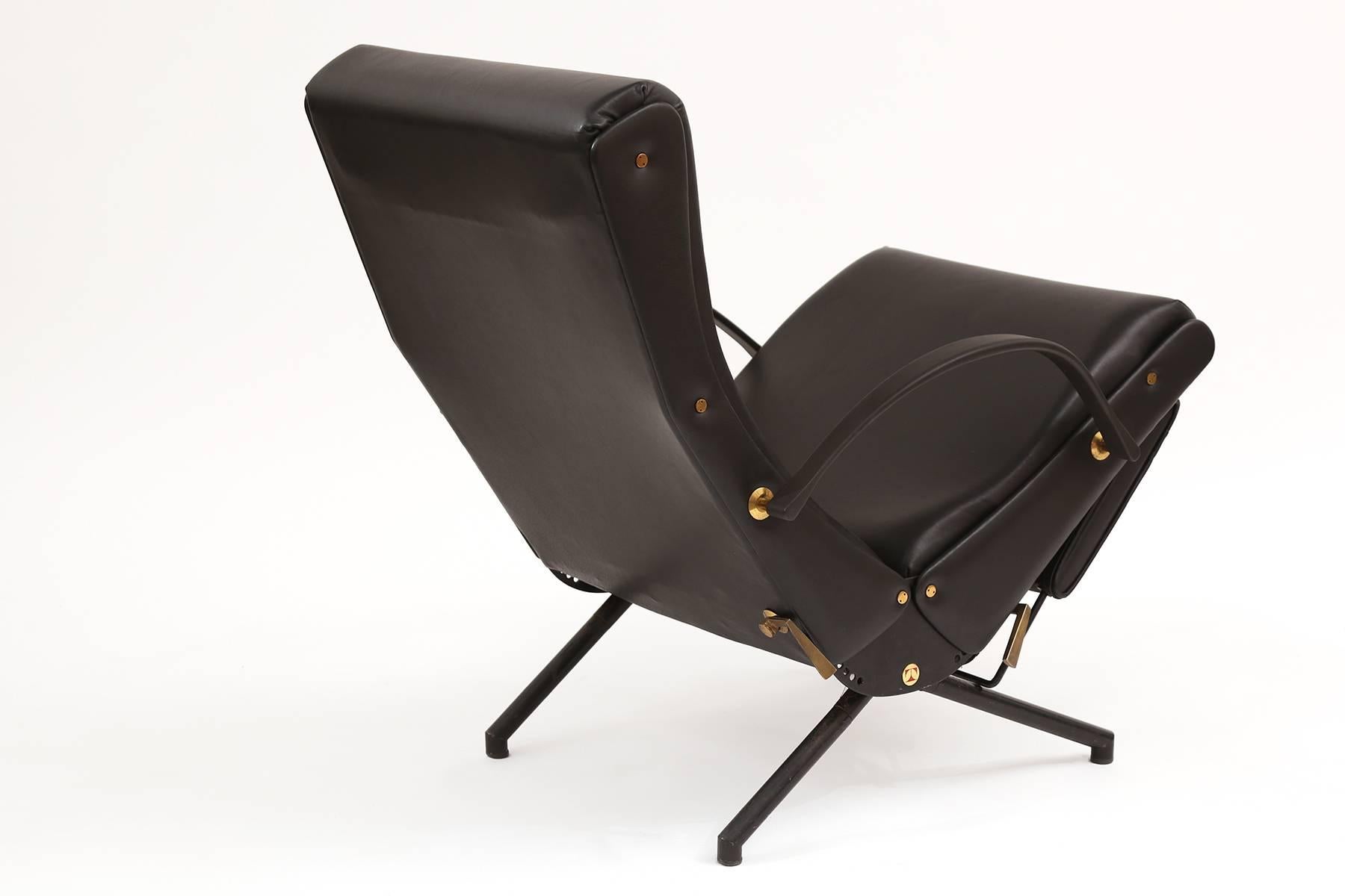 Mid-20th Century Osvaldo Borsani for Tecno P40 Convertible Lounge Chair