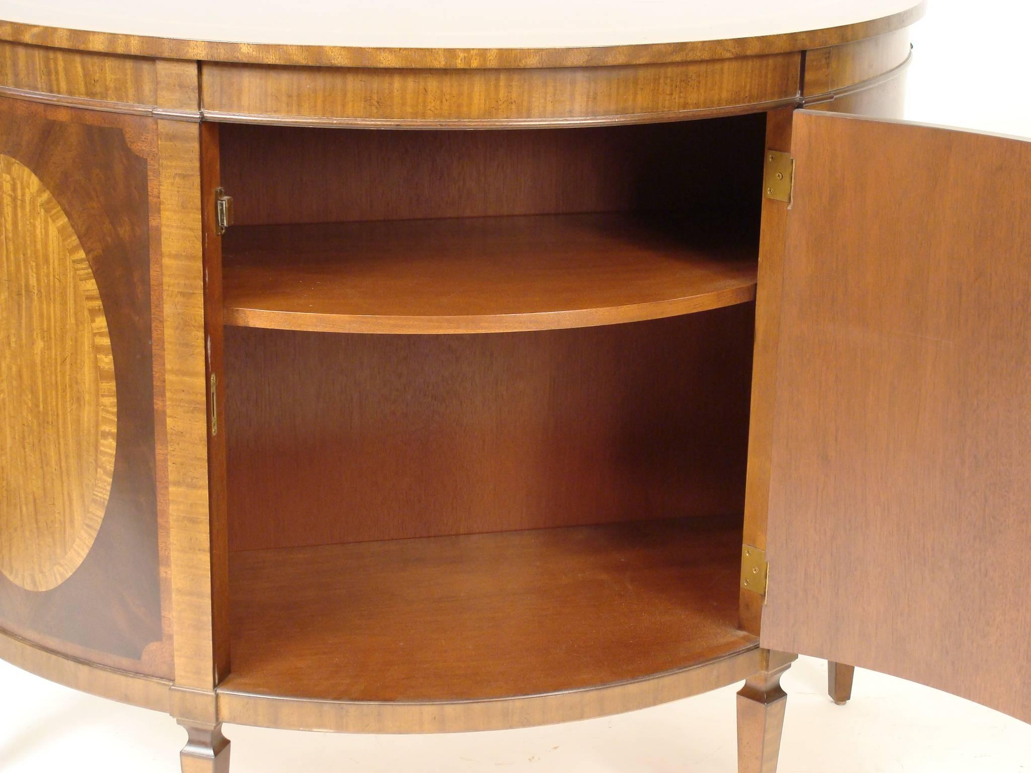 20th Century Barbara Barry for Baker Demilune Cabinet