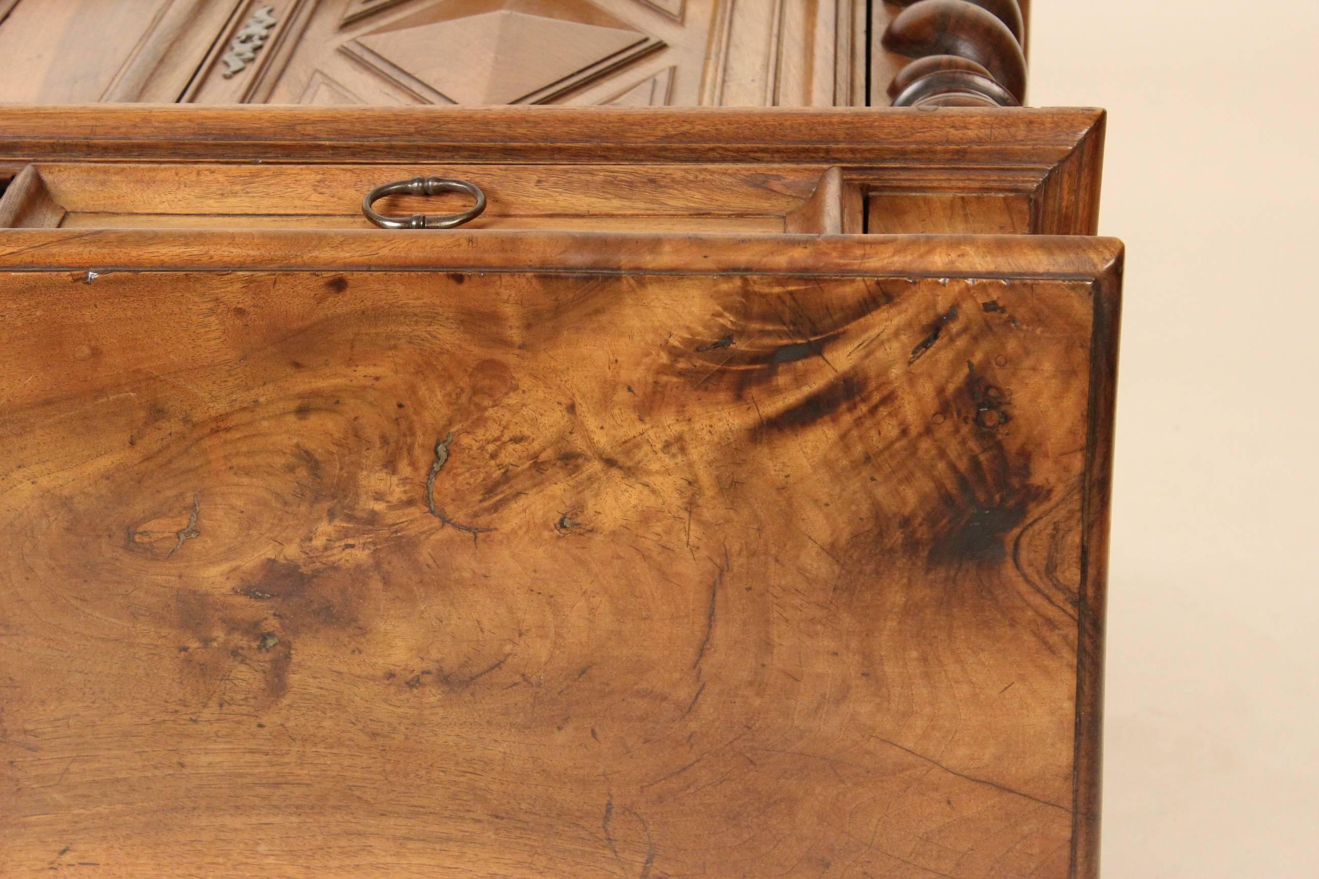 Louis XIV Style Walnut Buffet 2