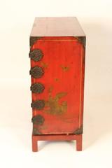 Antique Chinoiserie Two-Door Cabinet