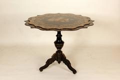 Colorful Tilt-Top Center Table