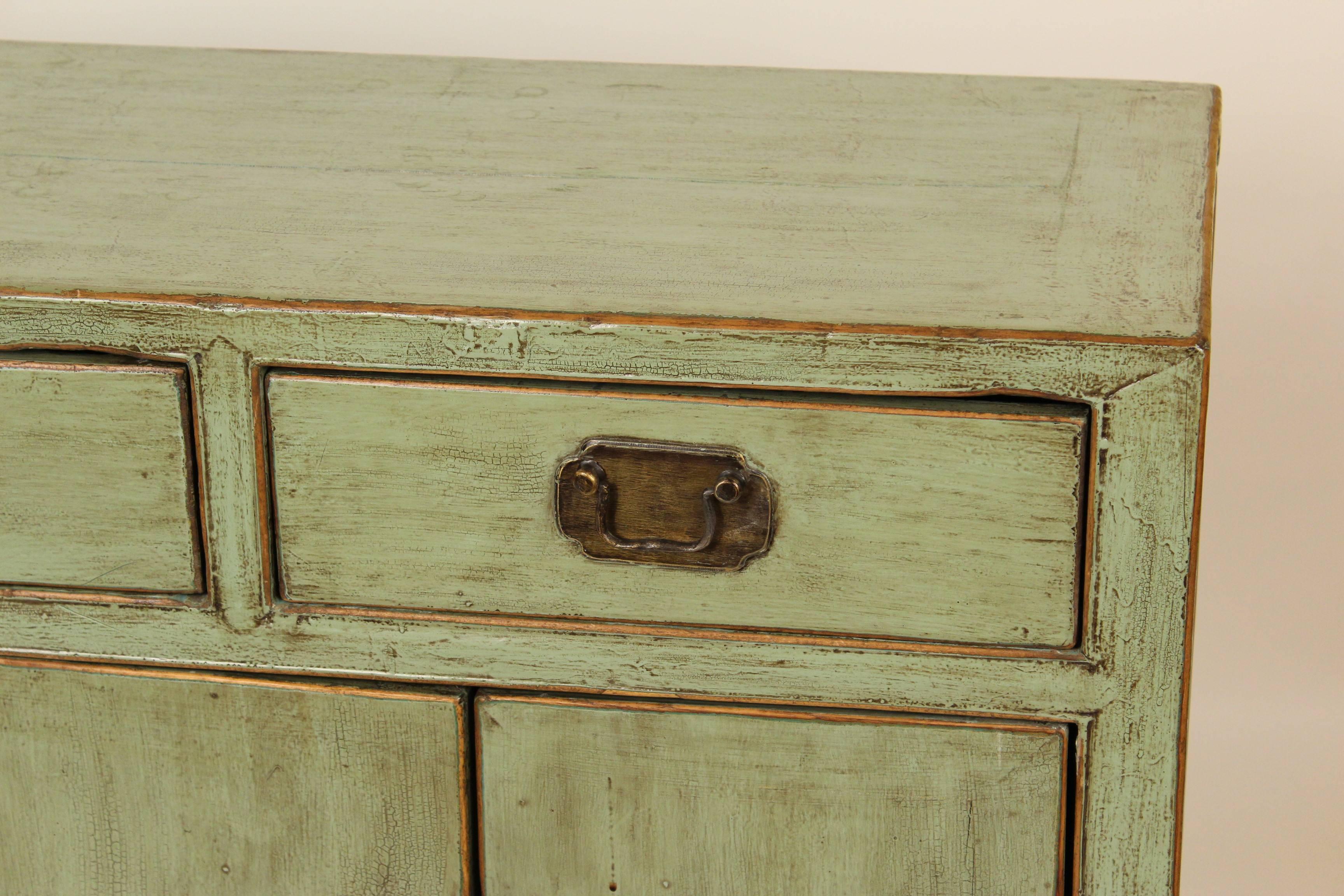 Late 20th Century Chinese Painted Buffet