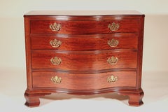 Baker Furniture Company George II Style Mahogany Chest of Drawers