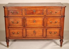 Antique Louis XVI Style Walnut Chest of Drawers