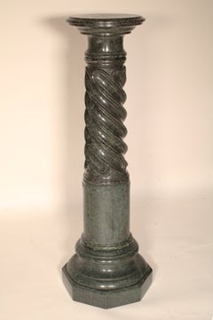 Green Marble 3 Part Column