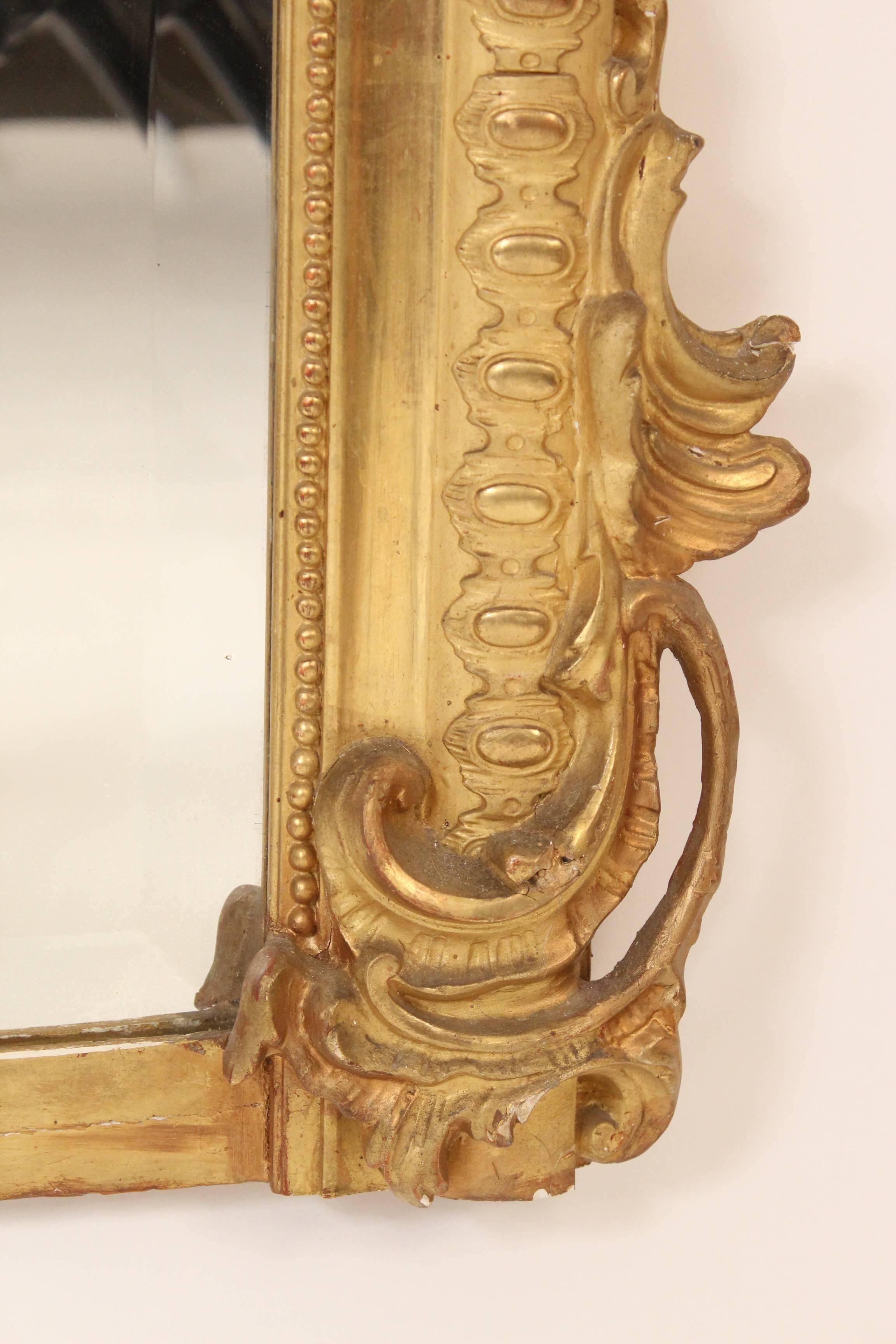 Louis XV Style Giltwood Mirror 2
