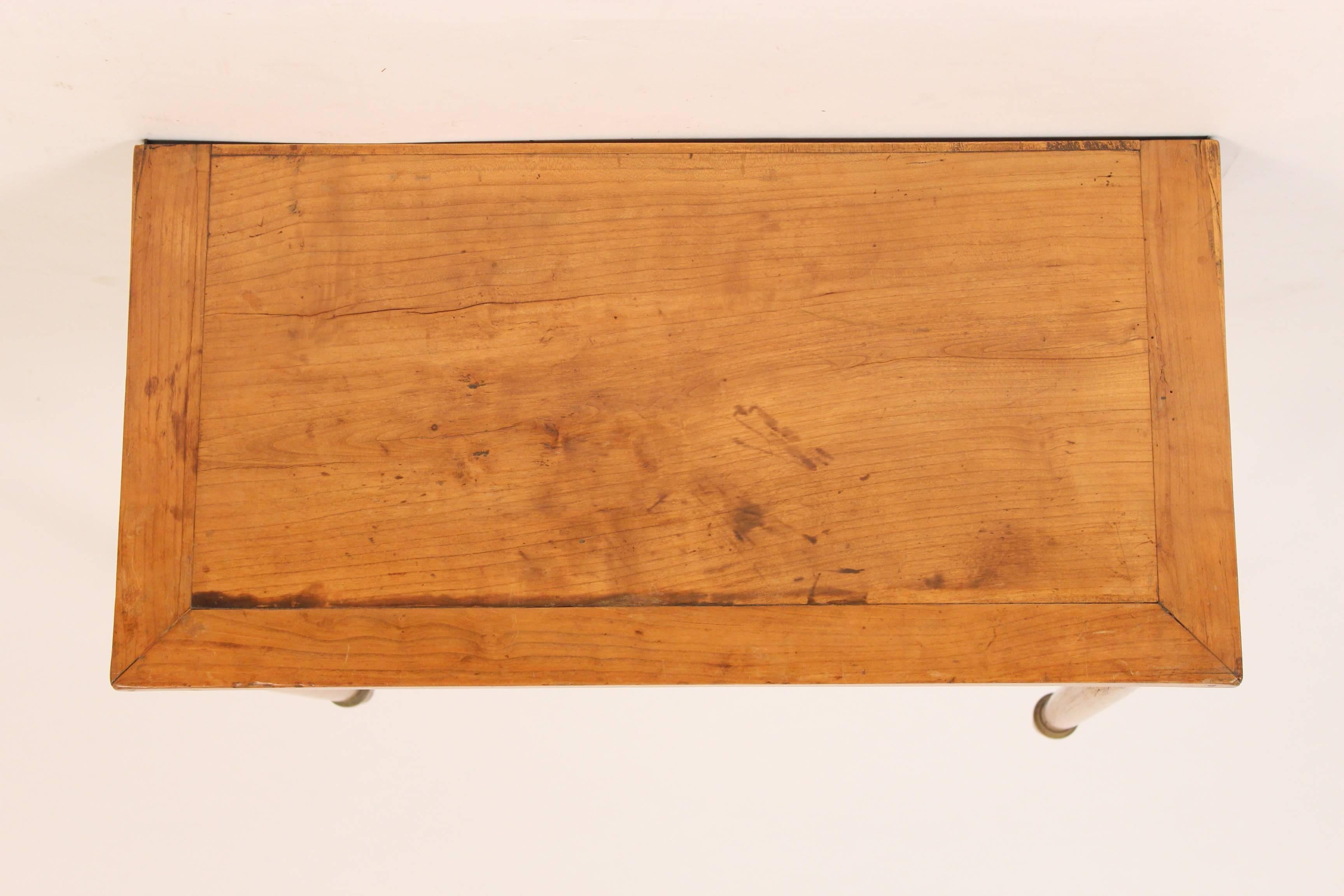 European Directoire Fruit Wood Backgammon Table