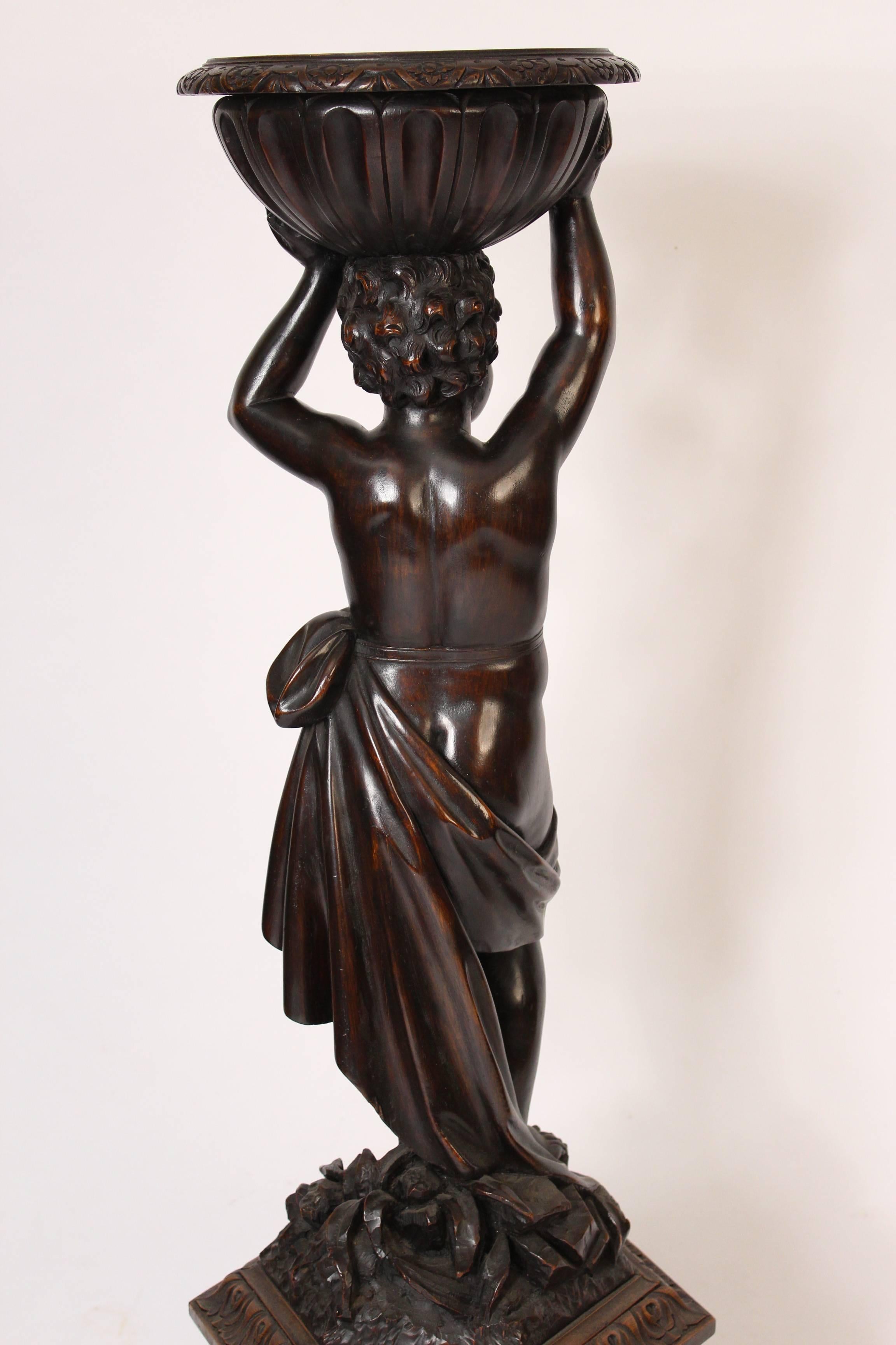 19th Century Continental Wood Carving For Sale