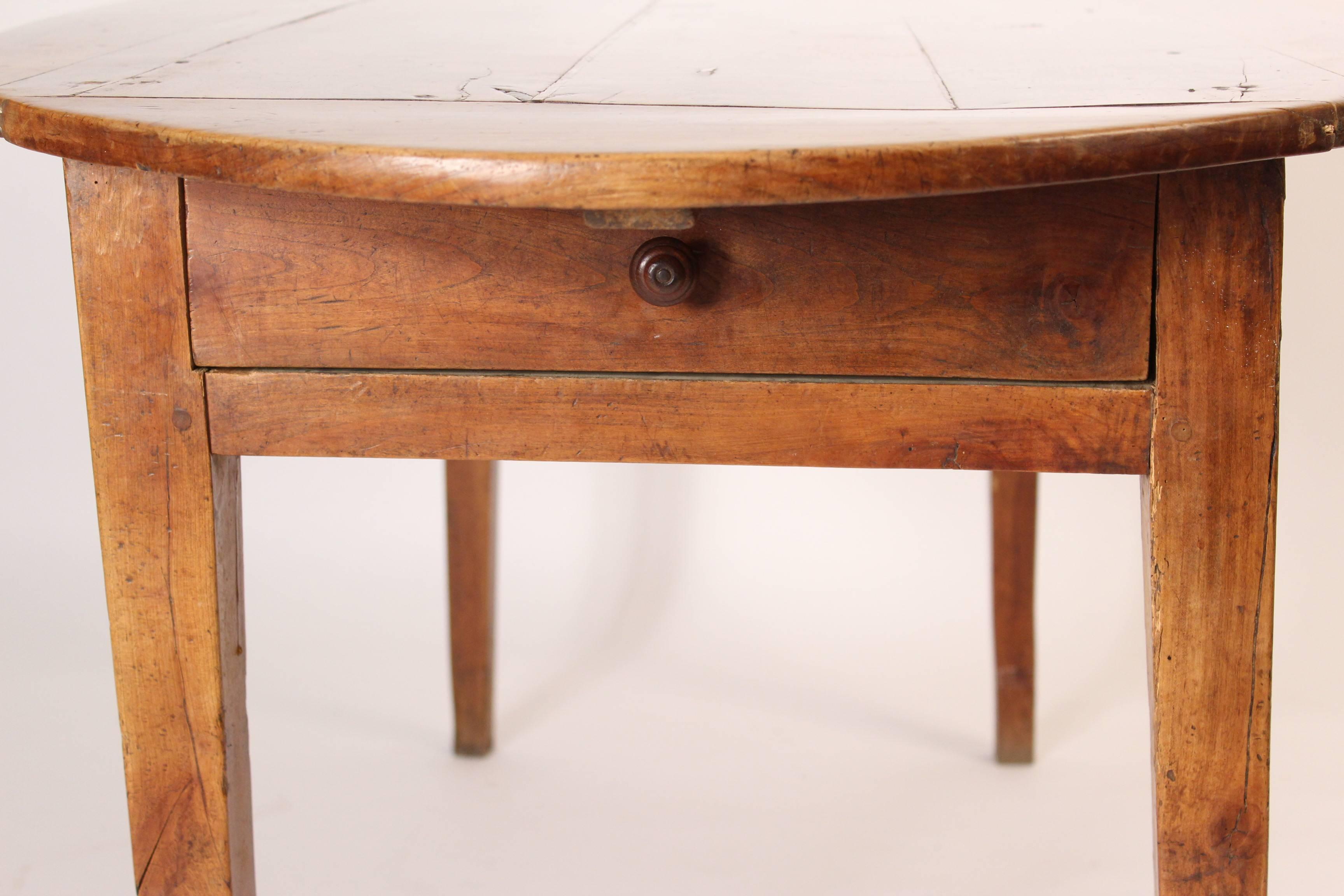 19th Century Oval Directoire Style Farm Table