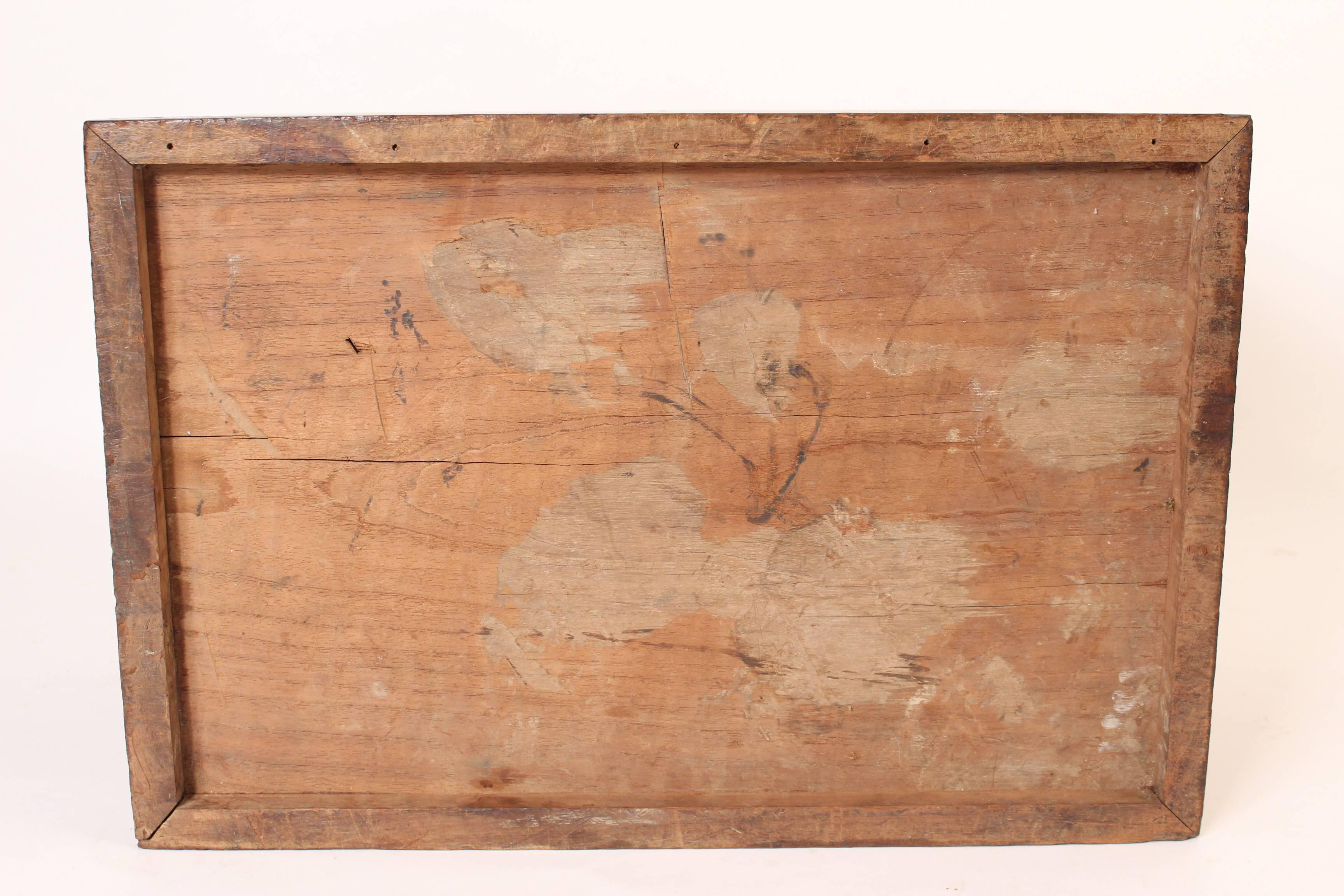 English Brass-Mounted Campaign Trunk 6