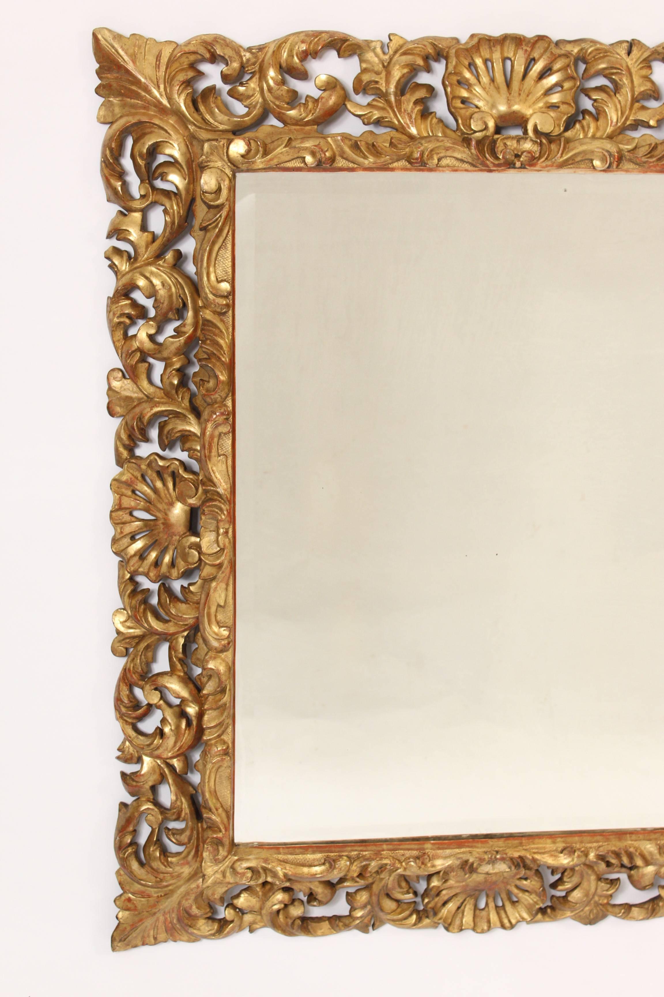 antique baroque mirror