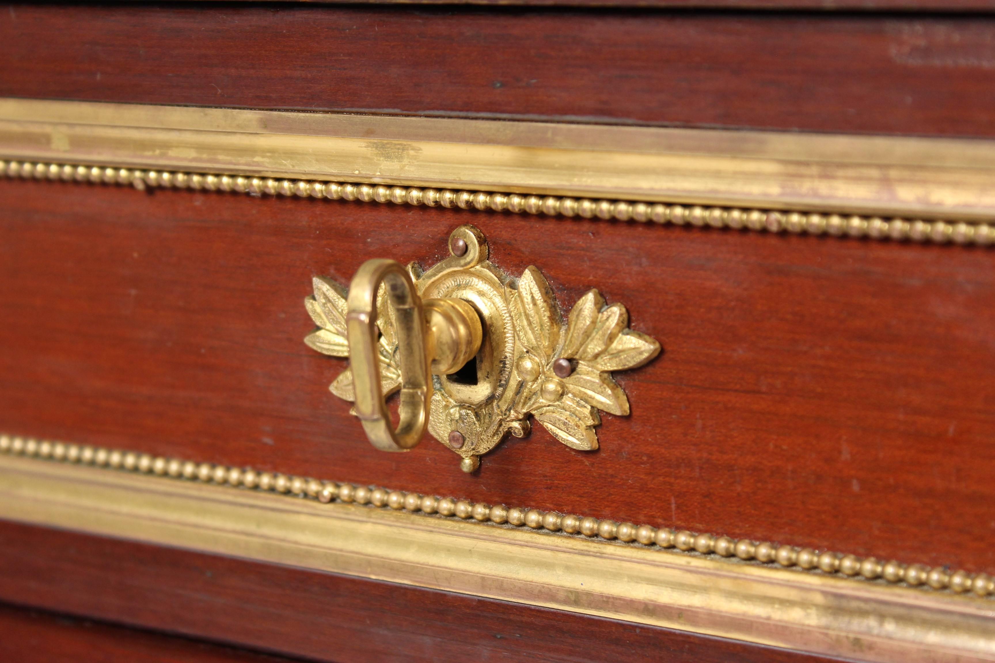 Louis XVI Style Gilt Bronze-Mounted Desk 2
