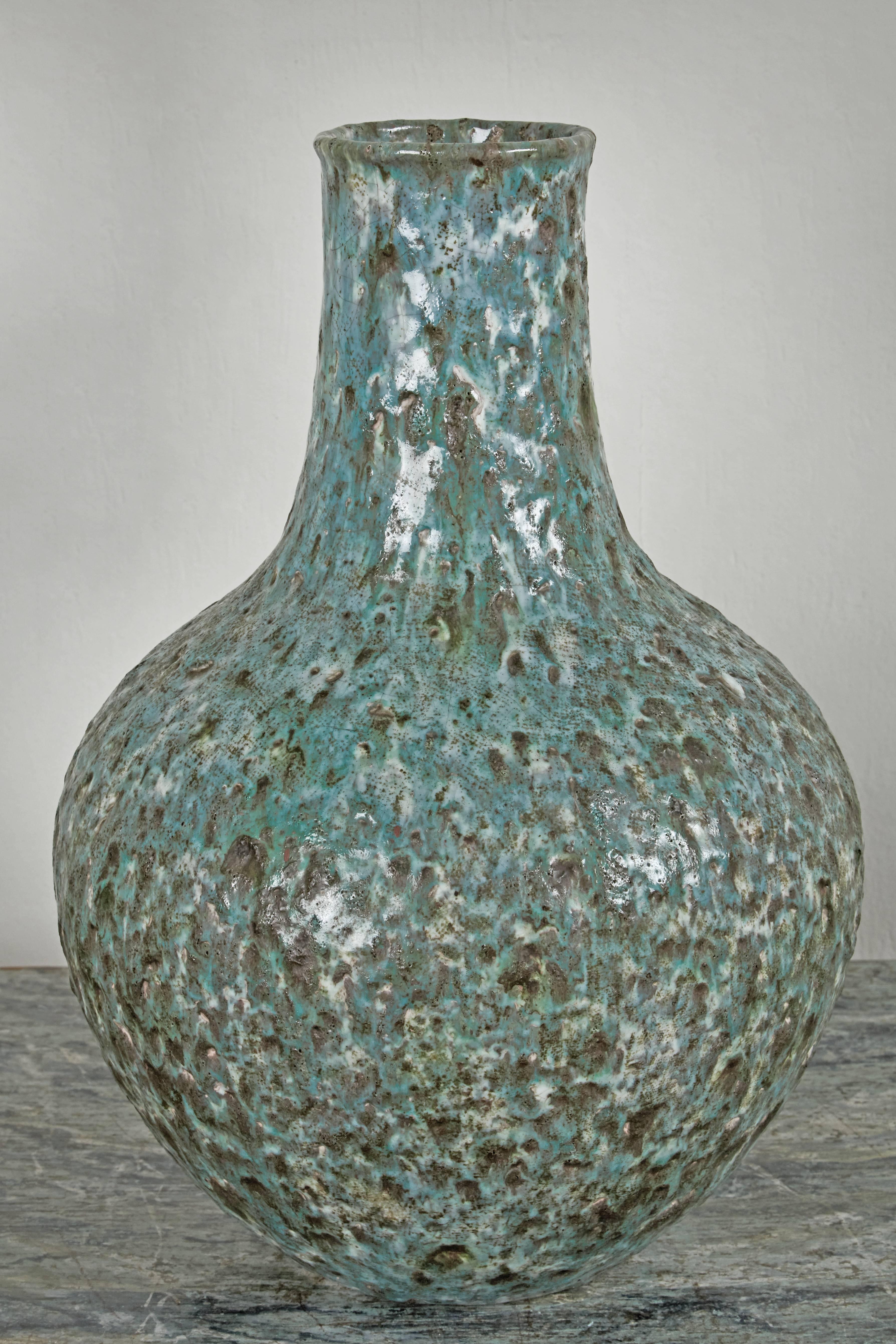 Signed, Mid-Century, Italian Ceramic Vessel In Excellent Condition In Newport Beach, CA