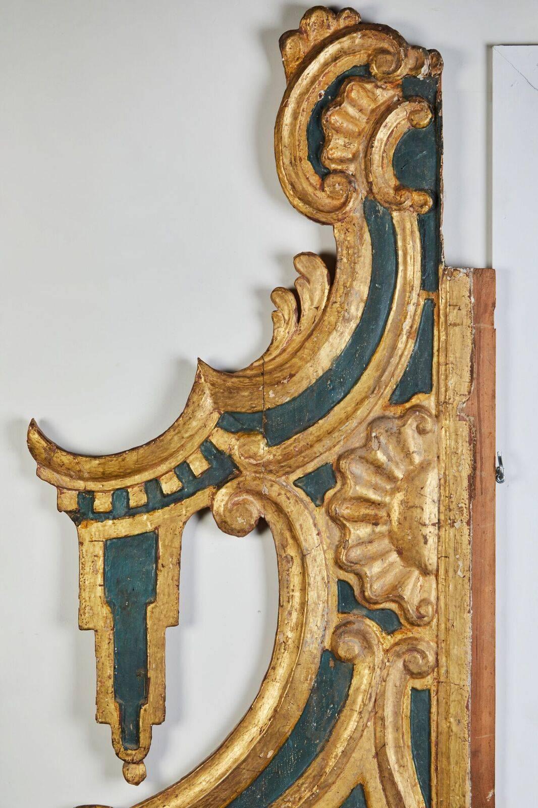 Hand-Carved Glamorous, Mid-18th Century, Venetian Door Surrounds For Sale