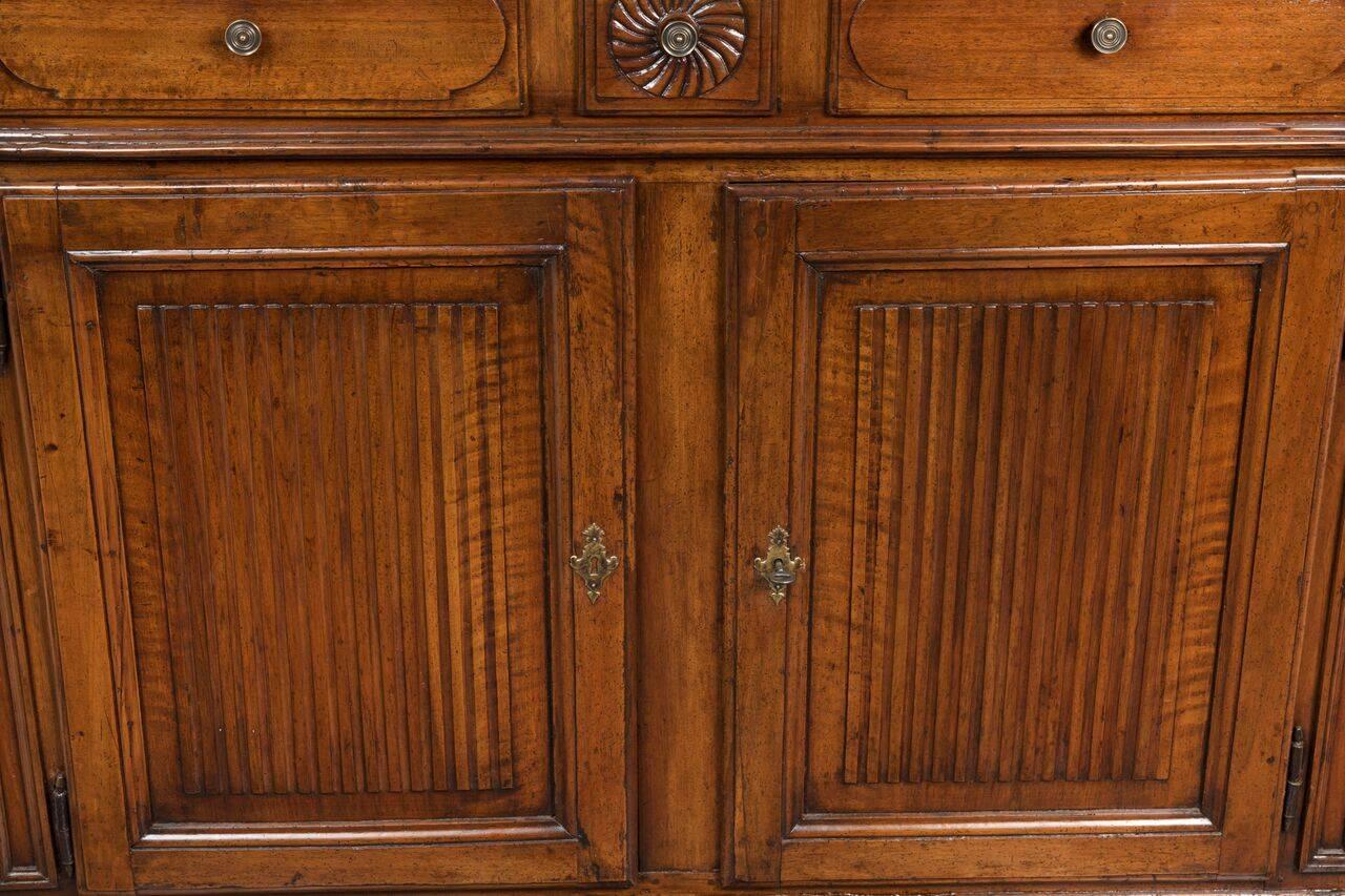 Hand-Carved Early 19th Century, N. Italian Cabinet For Sale