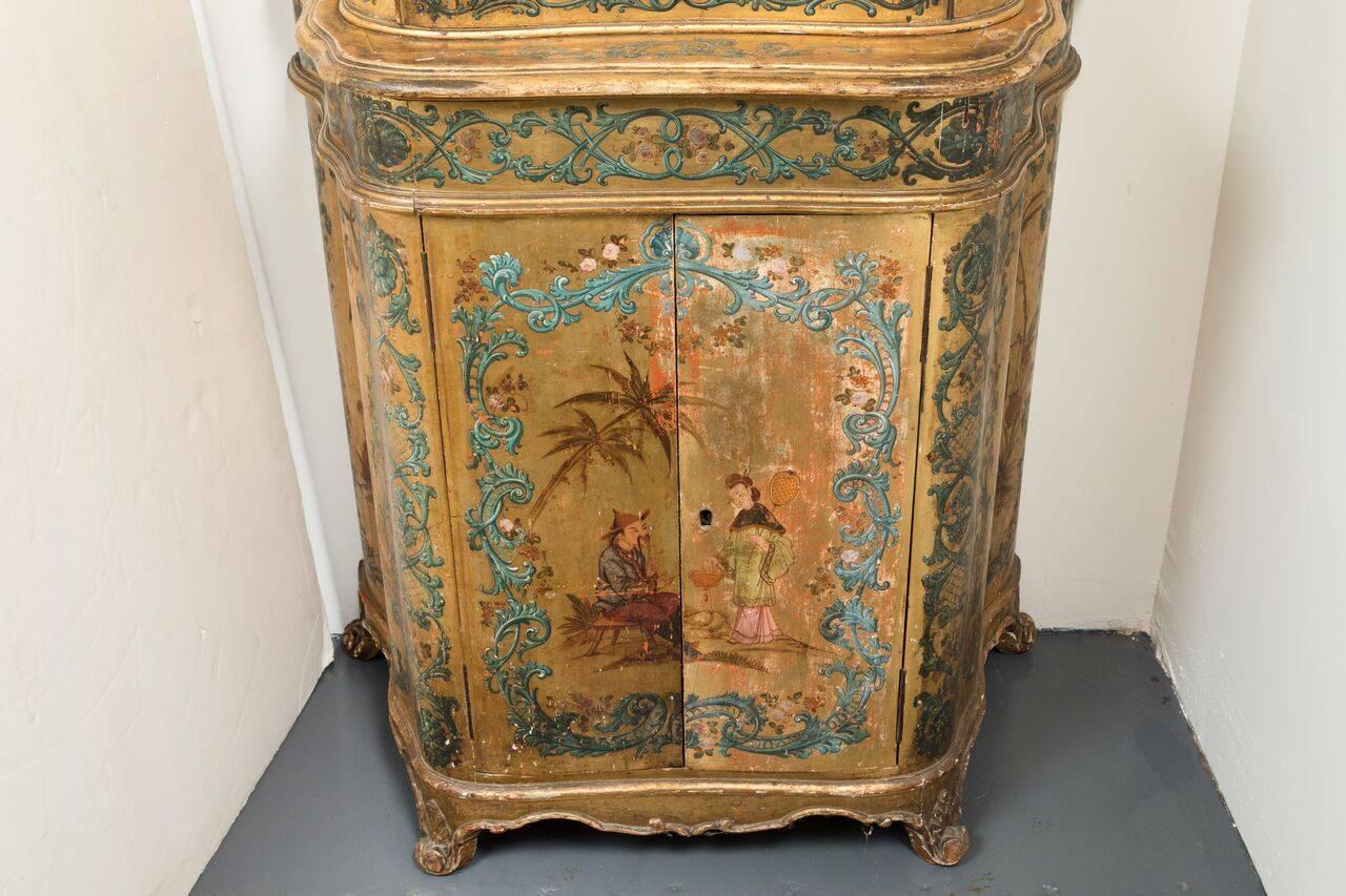 Wood Venetian, Chinoiserie Vitrine, circa 1930