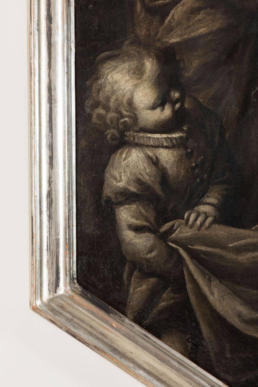 Late 18th Century Rare, 18th Century, Grisaille Diptych