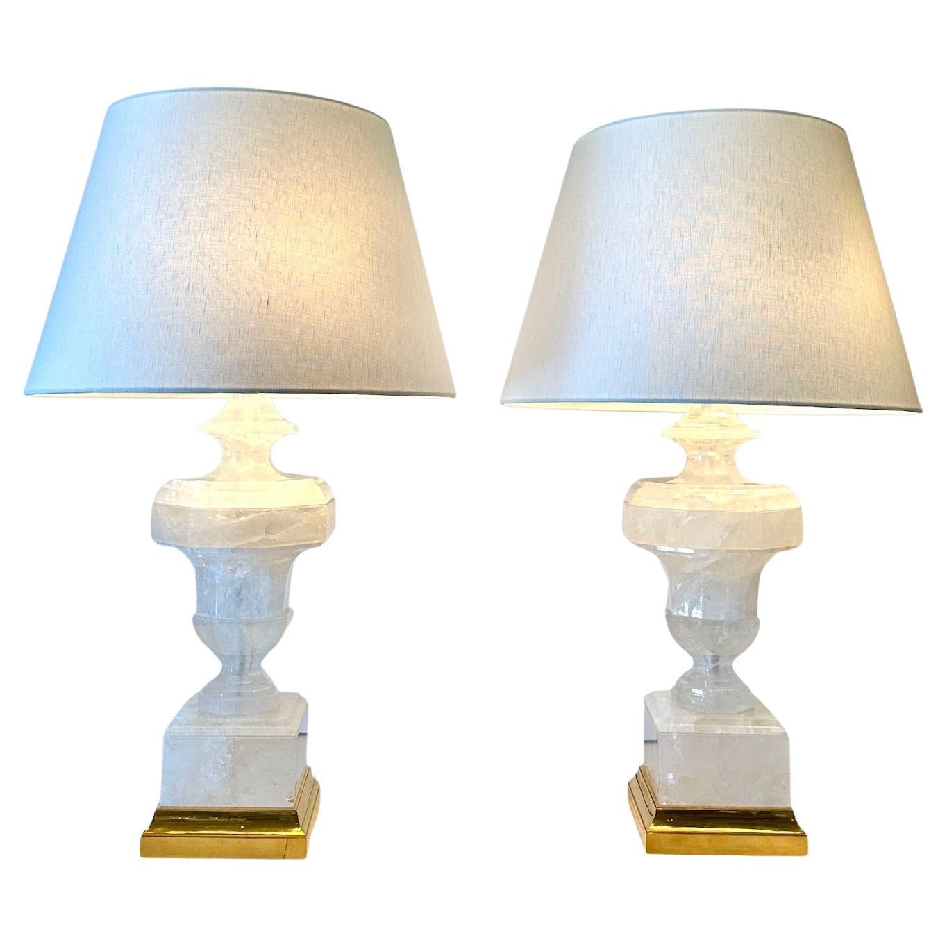 lucca glass table lamp