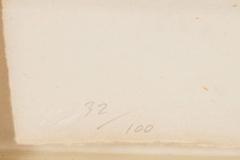 1980, Ed Ruscha, Farblithographie