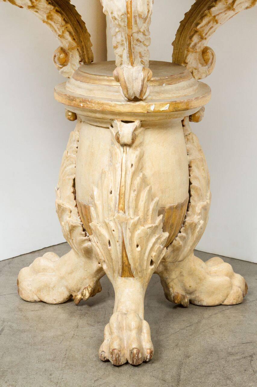 Early 20th Century Marble-Top Occasional Table, circa 1900 For Sale