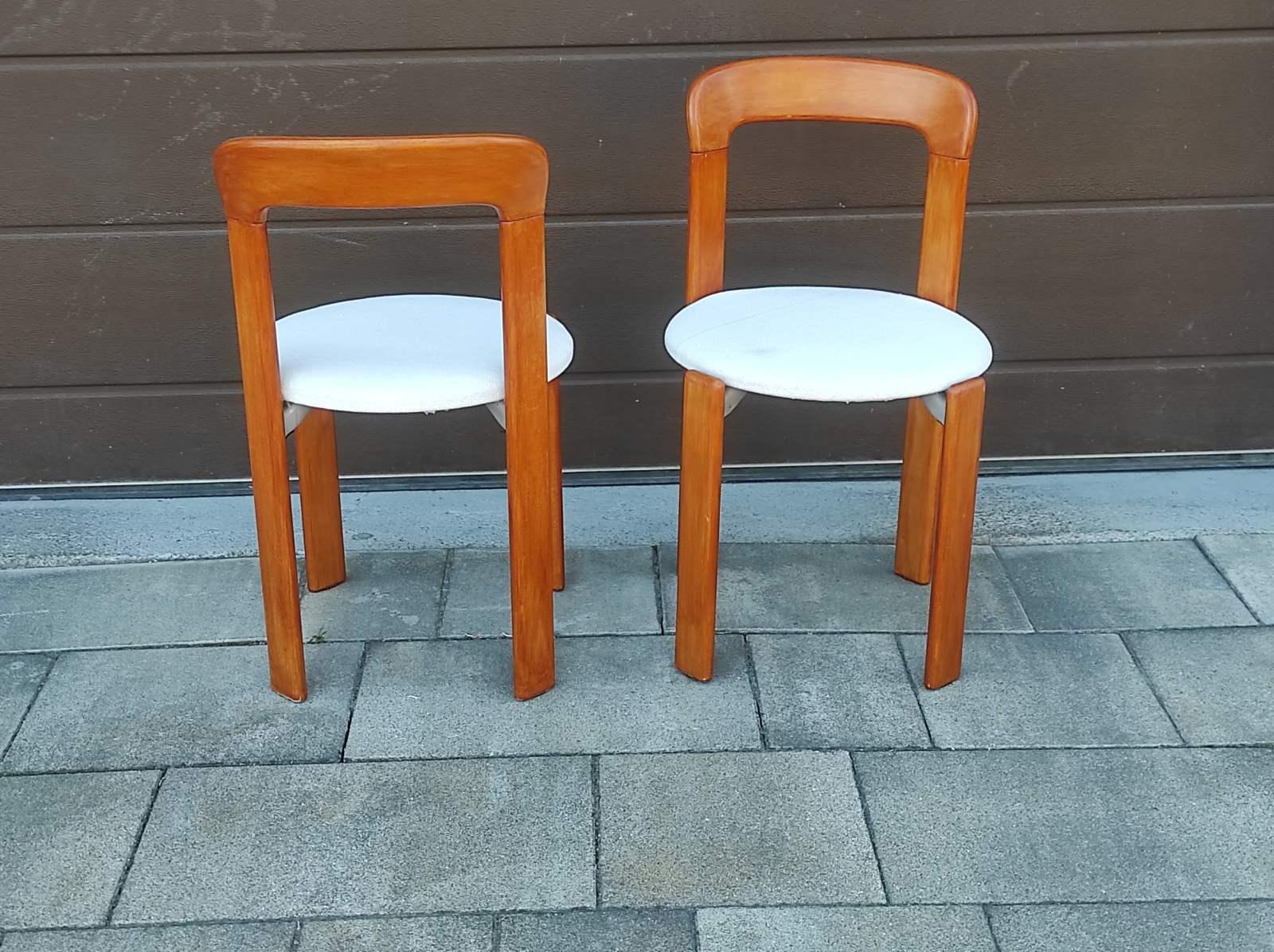 Zweier-Set Bruno Rey Postmoderner Stuhl für Dietiker 1970er (Moderne der Mitte des Jahrhunderts) im Angebot