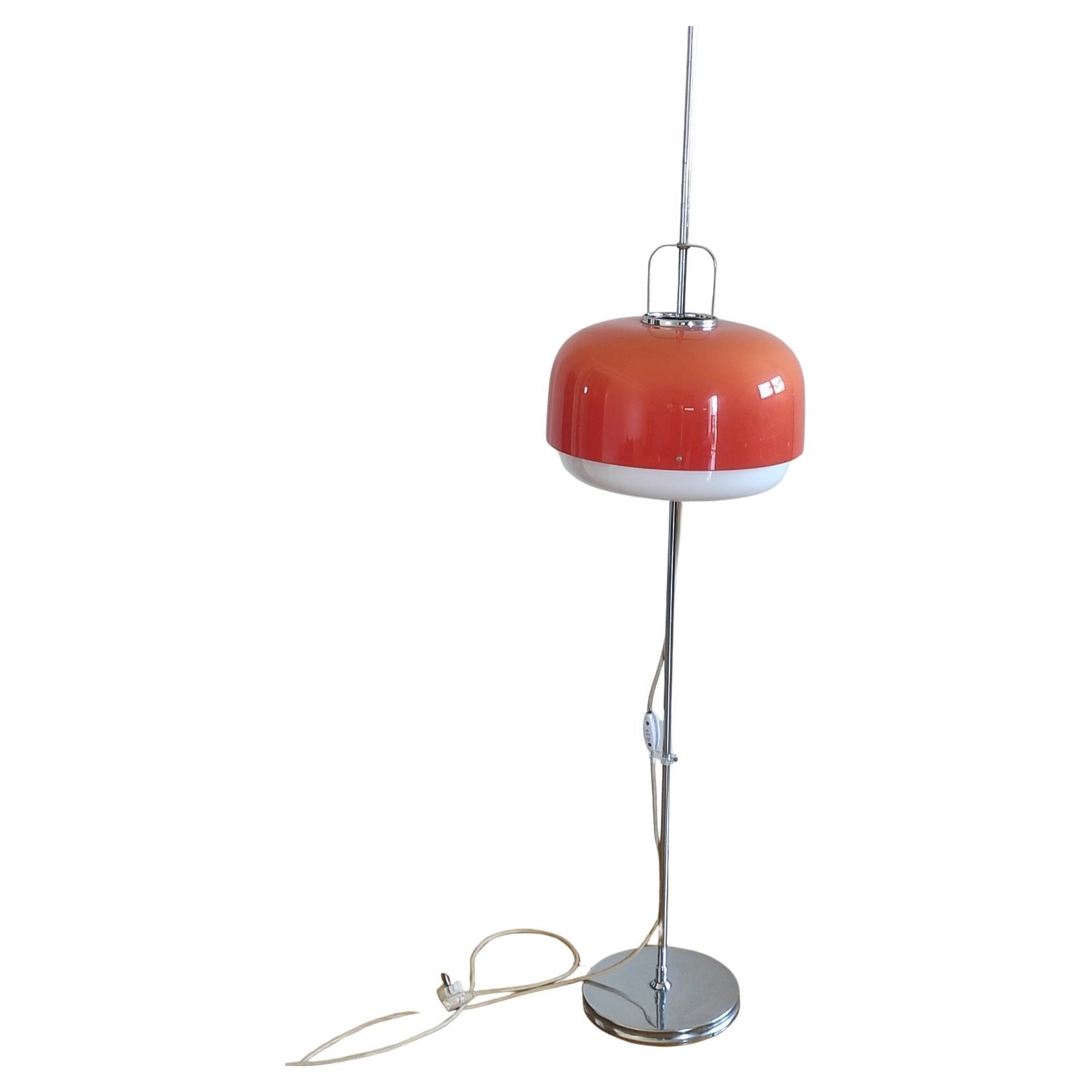 Luigi Massoni Medusa Floor Lamp For Guzzini Meblo 1970s