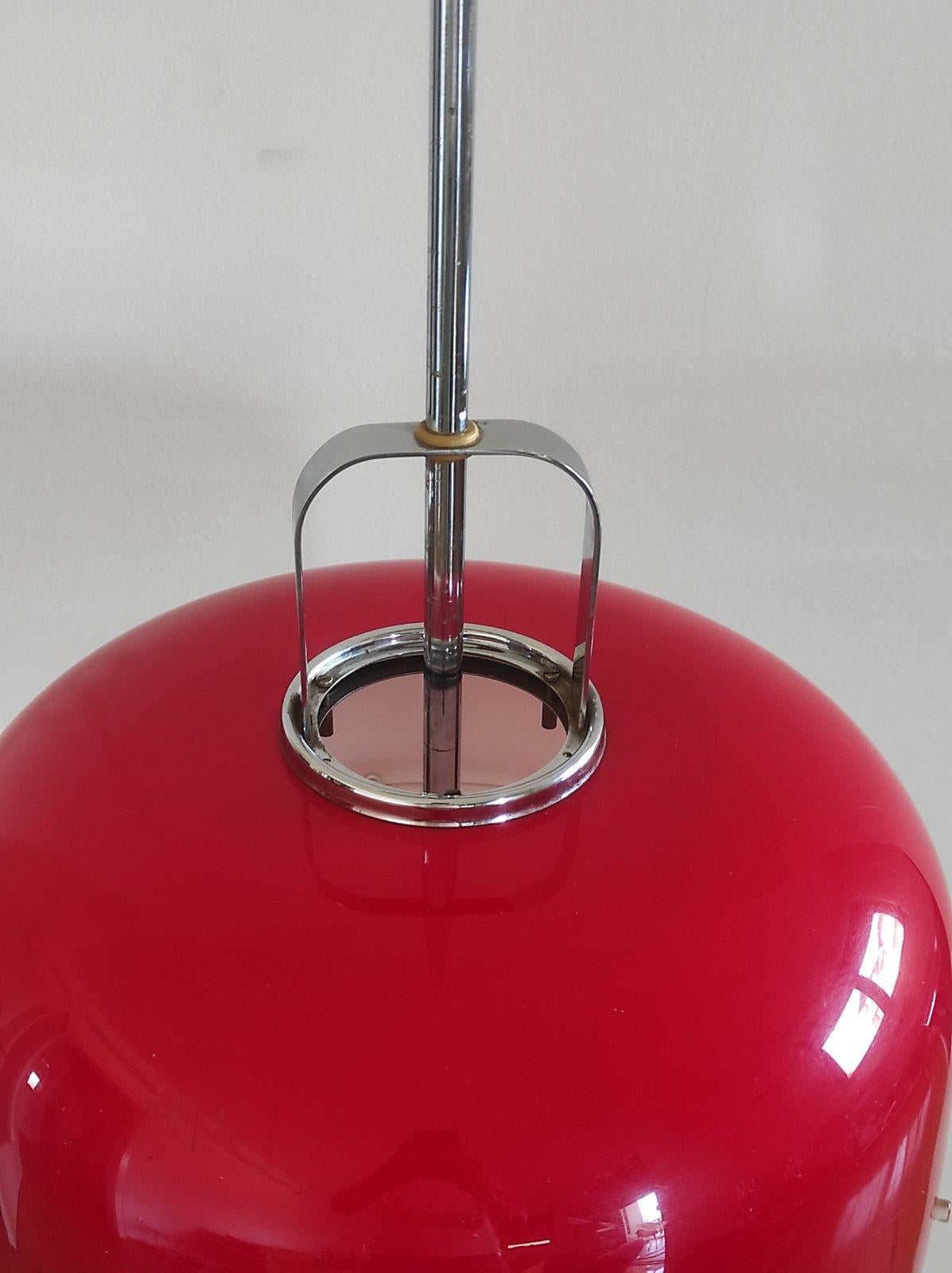 Chrome 1970s Medusa Floor Lamp By Lugi Mssoni For Guzzini Meblo For Sale