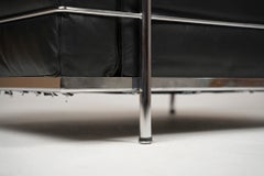 Leather Le Corbusier LC3 Italy 1980s