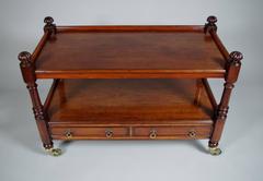 Victorian Mahogany Trolley