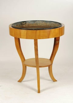 Biedermeier Cherry Plant Stand, circa 1820