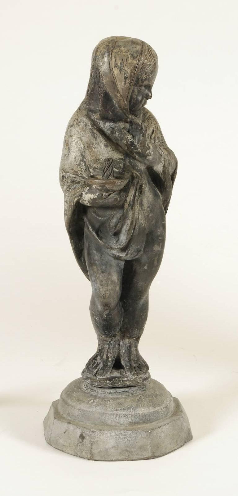 Lead Statues Depicting "the Four Seasons" at 1stDibs