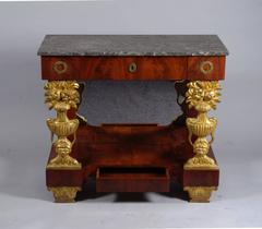 Italian Empire Console Table