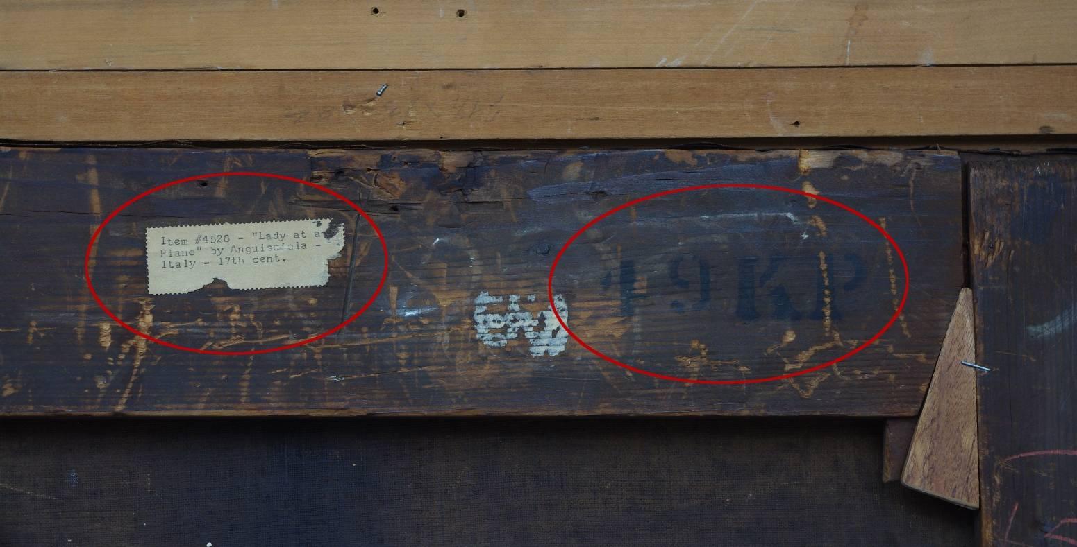 After Sofonisba Anguissola "Self Portrait at the Clavichord" at 1stDibs ...