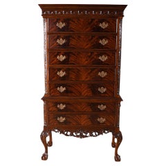 Chippendale Mahogany High Chest