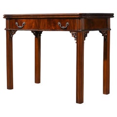 Mahogany Chippendale Game Table