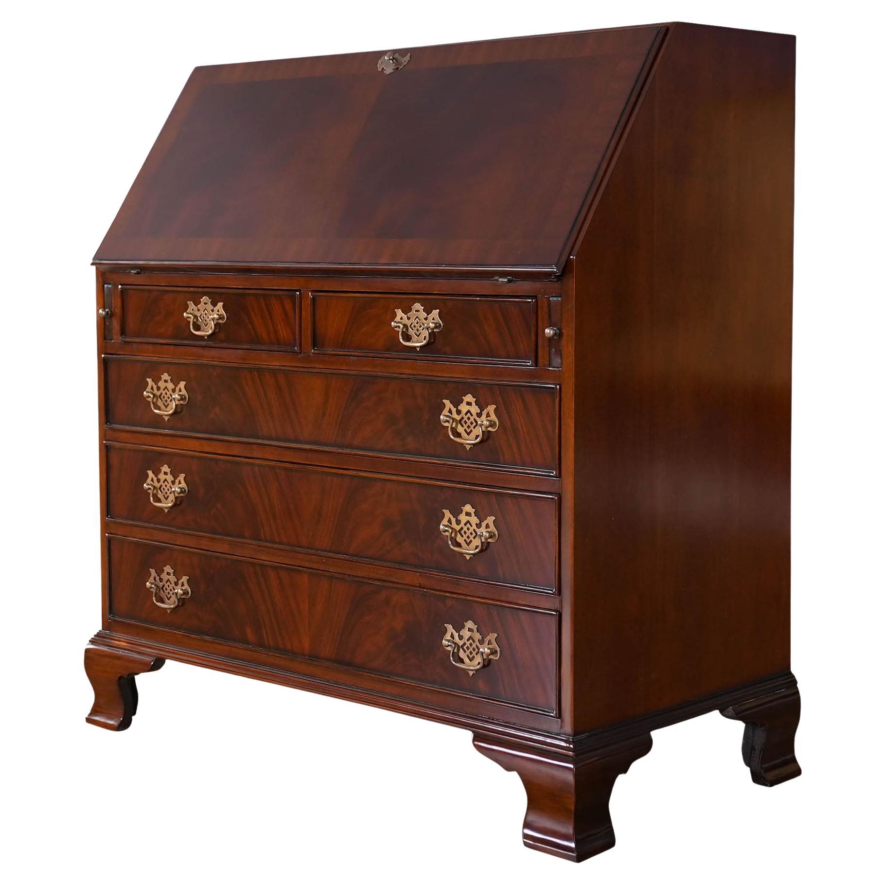 Mahogany Secretary Desk