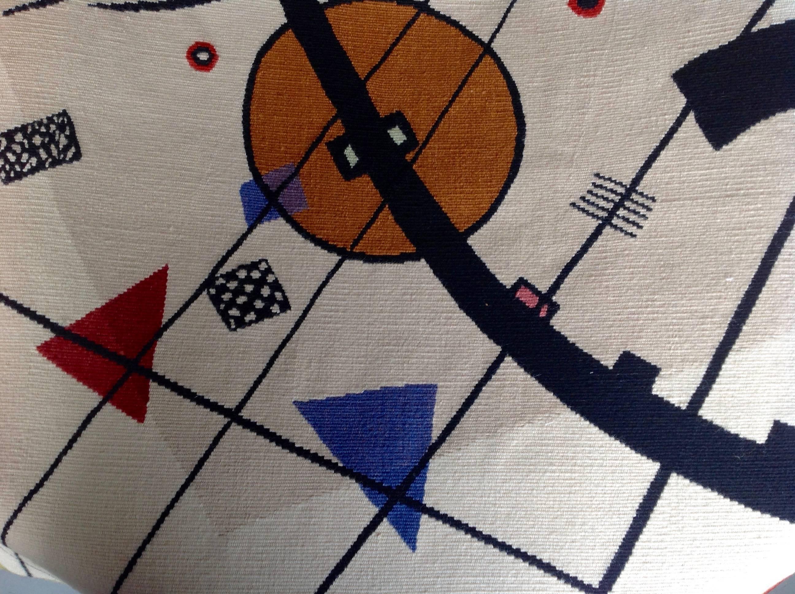 French Aubusson Tapestry after Wassily Kandinsky