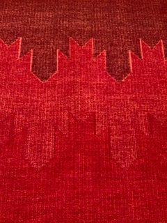 Modern Tapestry Designed and Handwoven by American Artist Jeremy Koehler
