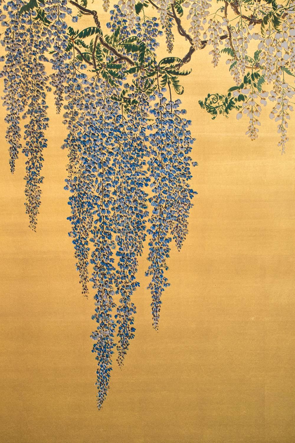 japanese gold painting