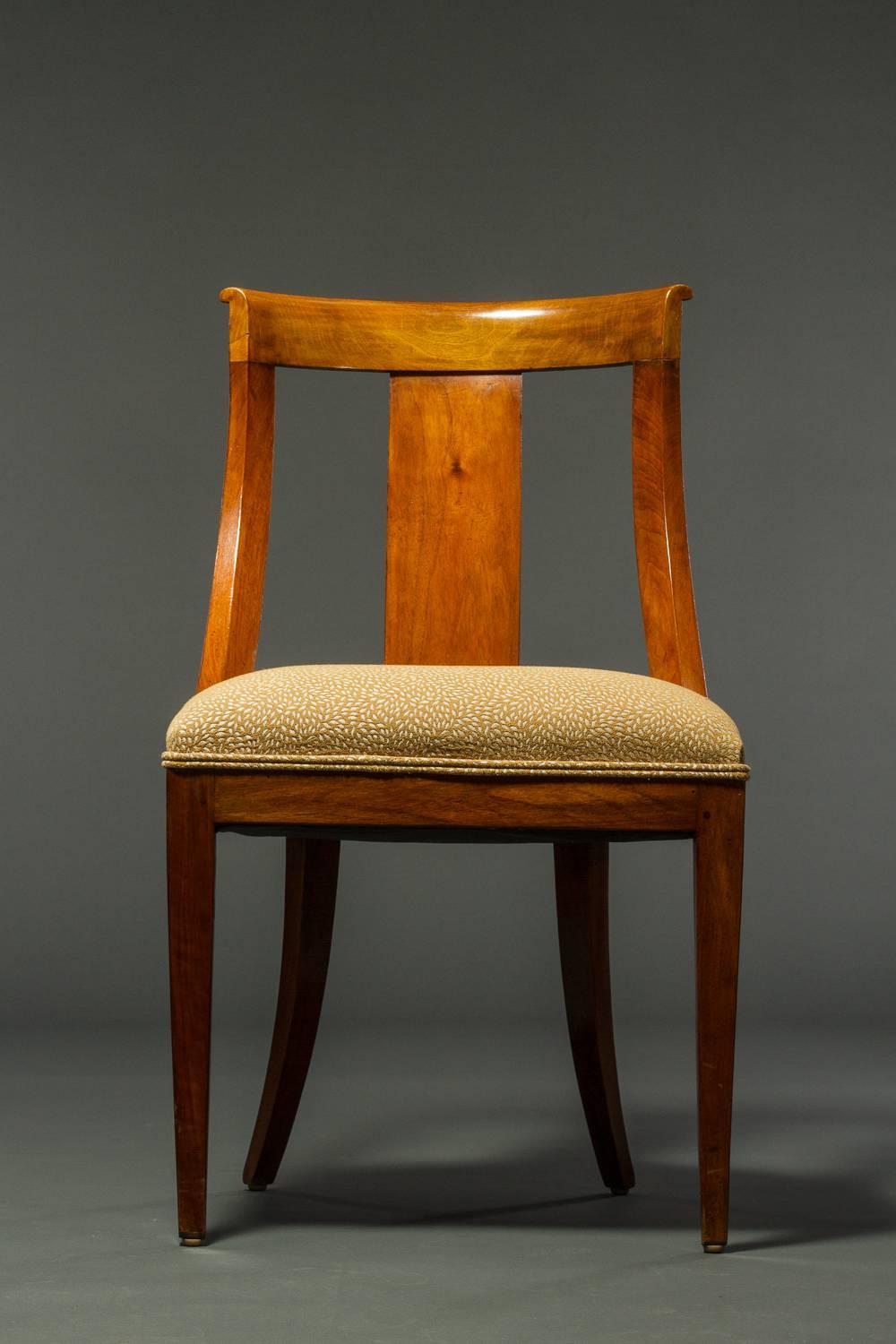 Set of Four Biedermeier Chairs 1