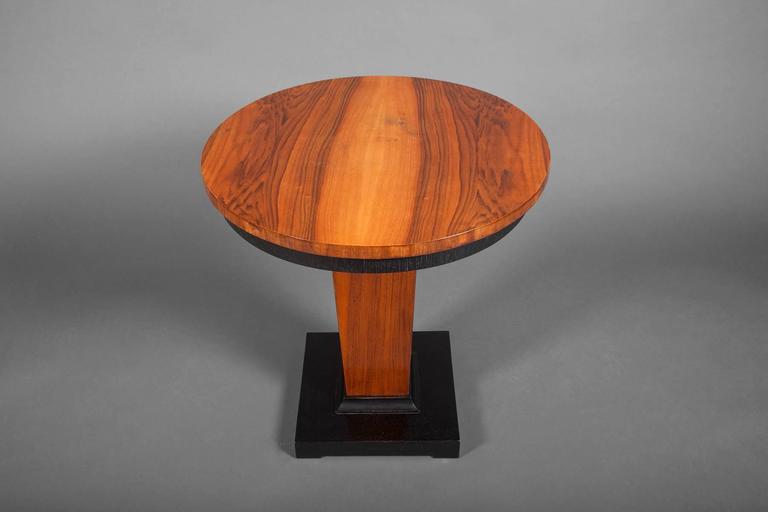 20th Century Art Deco Walnut Table For Sale