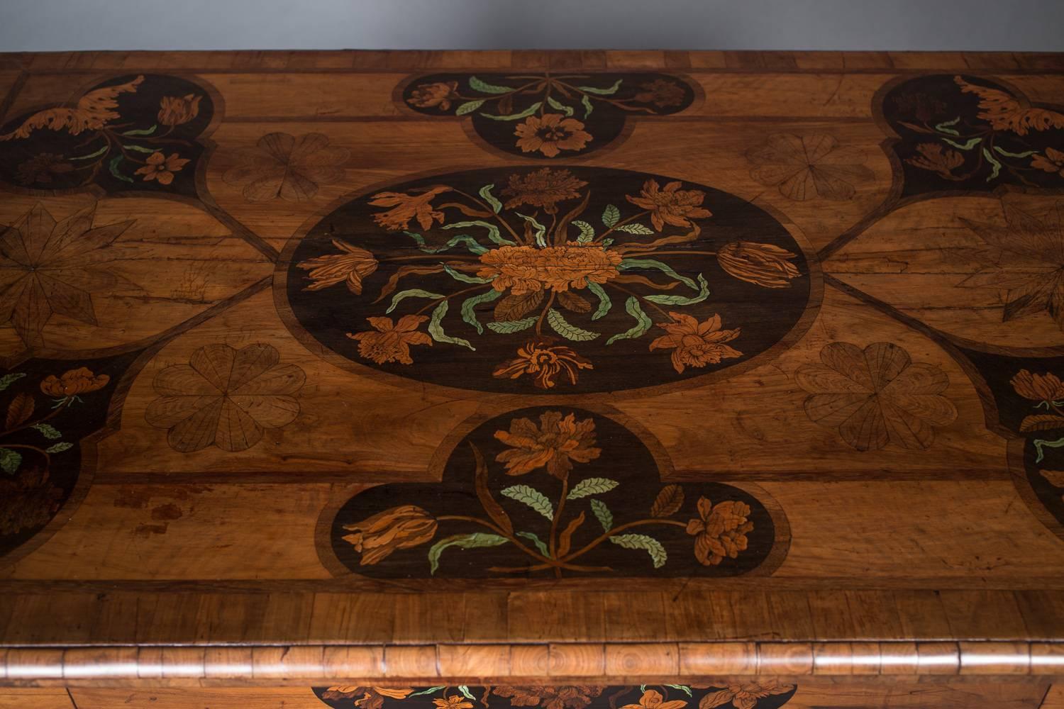 18th Century Dutch Table with Inlay