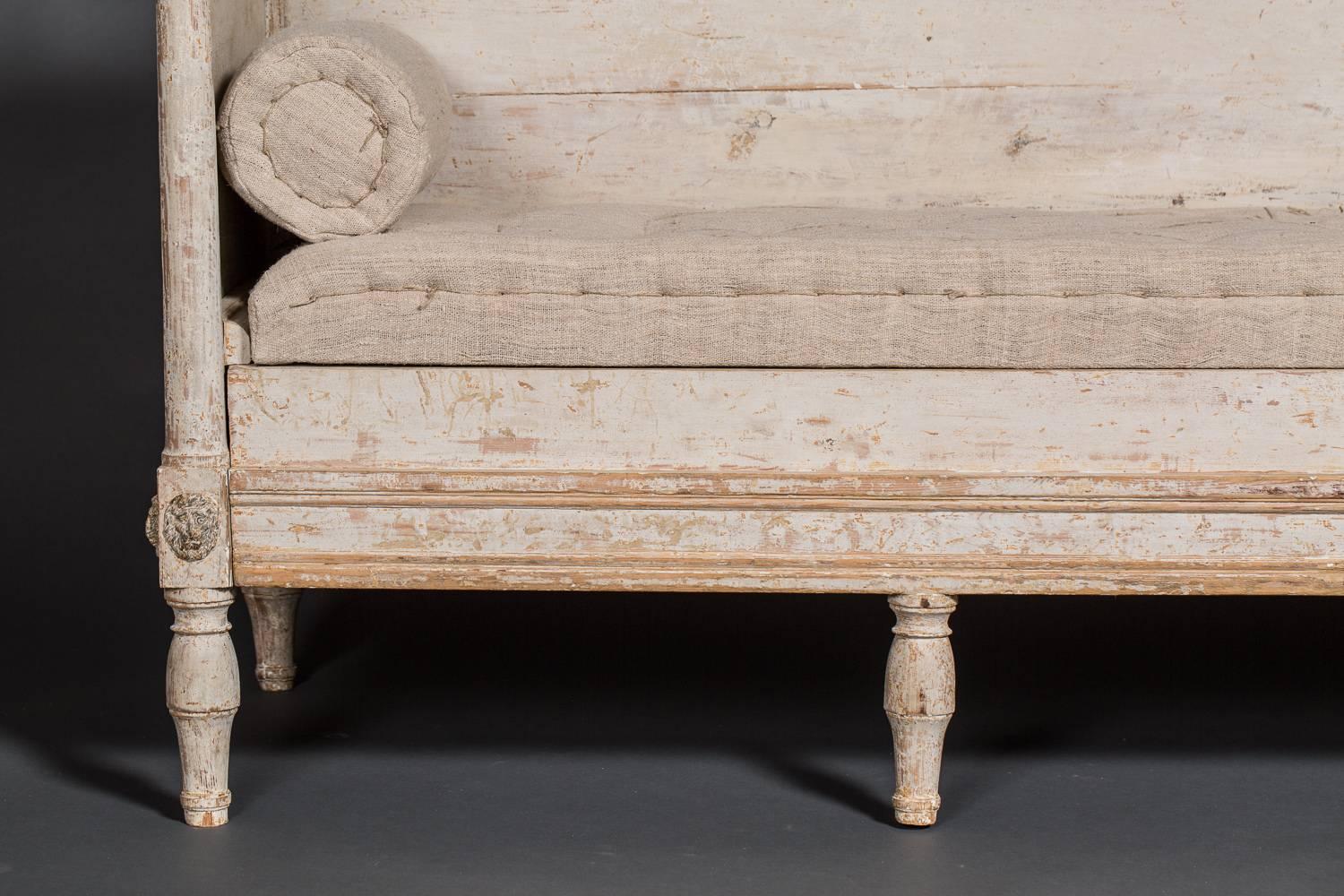 18th Century Early Gustavian Sofa For Sale